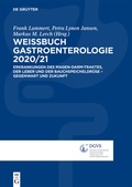 Cover: Weissbuch Gastroenterologie 2020/2021 - De Gruyter