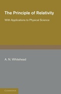 Cover: The Principle of Relativity - Cambridge University Press