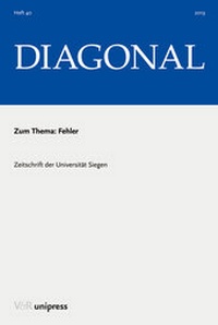 Abbildung von: Fehler - Brill Deutschland
