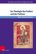 Cover: Zur Theologie des Psalters und der Psalmen - Brill Deutschland