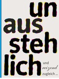 Cover: unausstehlich und reizend zugleich - VACAT