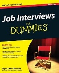 Enlarge image Cover: Job Interviews For Dummies - Wiley