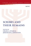 Cover: Scribes and Their Remains - T.& T.Clark Ltd