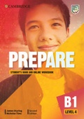 Cover: Prepare Level 4 Student's Book with Online Workbook - Cambridge University Press