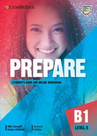Enlarge image Cover: Prepare Level 5 Student's Book with Online Workbook - Cambridge English