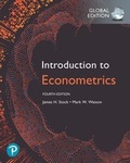 Cover: Introduction to Econometrics, Global Edition - Pearson