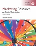 Cover: Marketing Research: An Applied Orientation, Global Edition - Pearson Education Limited