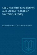 Cover: Les Universites Canadiennes Aujourd'hui / Canadian Universities Today - University of Toronto Press