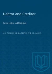 Abbildung von: Debtor and Creditor - University of Toronto Press