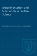 Cover: Experimentation and Simulation in Political Science - University of Toronto Press
