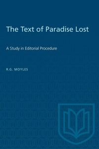 Enlarge image Cover: The Text of Paradise Lost - University of Toronto Press