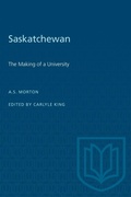 Cover: Saskatchewan - University of Toronto Press