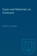 Bild: Cases and Materials on Contracts - University of Toronto Press