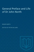 Cover: General Preface and Life of Dr John North - University of Toronto Press