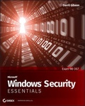 Cover: Microsoft Windows Security Essentials - Sybex