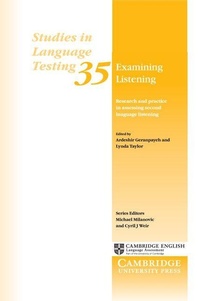 Enlarge image Cover: Examining Listening - Cambridge University Press