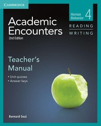 Enlarge image Cover: Academic Encounters Level 4 Teacher's Manual Reading and Writing - Cambridge University Press