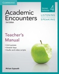 Cover: Academic Encounters Level 4 Teacher's Manual Listening and Speaking - Cambridge University Press