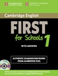 Cover: Cambridge English First for Schools 1 Self-study Pack (Student's Book with Answers and Audio CDs (2)) - Cambridge University Press