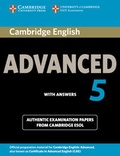 Cover: Cambridge English Advanced 5 Student's Book with Answers - Cambridge University Press