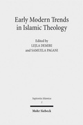 Cover: Early Modern Trends in Islamic Theology - Mohr Siebeck