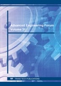 Cover: Advanced Engineering Forum Vol. 31 - Trans Tech Publications Ltd