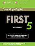 Cover: Cambridge English First 5 Student's Book with Answers - Cambridge University Press