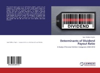 Abbildung von: Determinants of Dividend Payout Ratio - LAP Lambert Academic Publishing