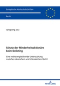 Abbildung von: Schutz der Minderheitsaktionaere beim Delisting - Peter Lang Verlag