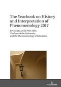 Cover: The Yearbook on History and Interpretation of Phenomenology 2017 - Peter Lang Verlag