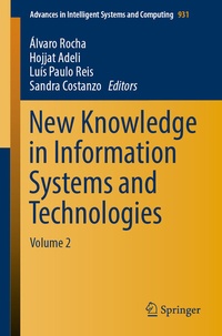 Enlarge image Cover: New Knowledge in Information Systems and Technologies - Springer