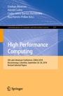 Cover: High Performance Computing - Springer