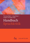 Cover: Handbuch Sprachkritik - J.B. Metzler