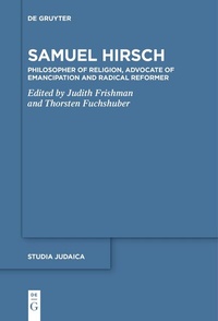Abbildung von: Samuel Hirsch - De Gruyter