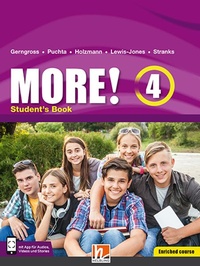 Enlarge image Cover: MORE - Student's Book 4 Enriched Course + E-Book - Helbling