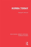 Cover: Korea Today - Routledge