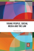 Cover: Young People, Social Media and the Law - Routledge