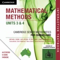 Cover: CSM QLD Mathematical Methods Units 3 and 4 Digital (Code) - Cambridge University Press