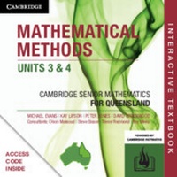 Enlarge image Cover: CSM QLD Mathematical Methods Units 3 and 4 Digital (Code) - Cambridge University Press