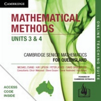 Enlarge image Cover: CSM QLD Mathematical Methods Units 3 and 4 Online Teaching Suite (Code) - Cambridge University Press