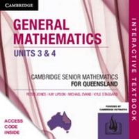 Enlarge image Cover: CSM QLD General Mathematics Units 3 and 4 Digital (Card) - Cambridge University Press