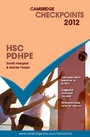 Cover: Cambridge Checkpoints HSC Personal Development, Health and Physical Education 2012 - Cambridge University Press