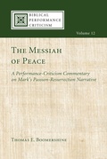 Cover: The Messiah of Peace - Wipf and Stock Publishers