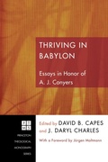 Cover: Thriving in Babylon - Wipf and Stock Publishers