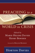 Cover: Preaching to a World in Crisis - Wipf and Stock Publishers