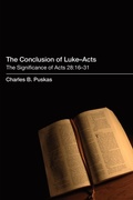 Cover: The Conclusion of Luke-Acts - Wipf and Stock Publishers