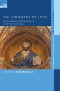 Cover: The Judgment of Love - Wipf and Stock Publishers
