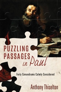 Abbildung von: Puzzling Passages in Paul - Wipf and Stock Publishers
