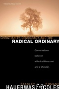 Cover: Christianity, Democracy, and the Radical Ordinary - Wipf and Stock Publishers