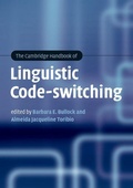 Cover: The Cambridge Handbook of Linguistic Code-switching - Cambridge University Press